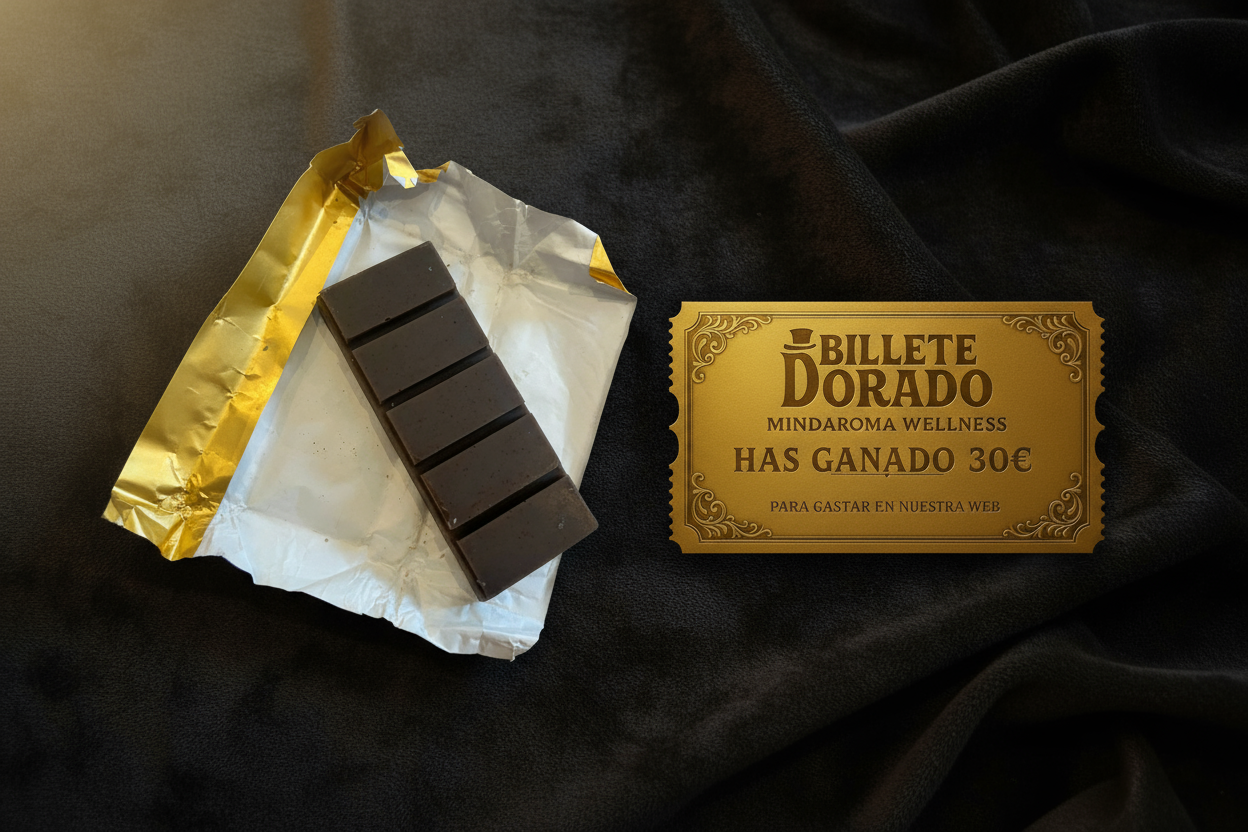 Composición MINDAROMA BAR con billete 30€