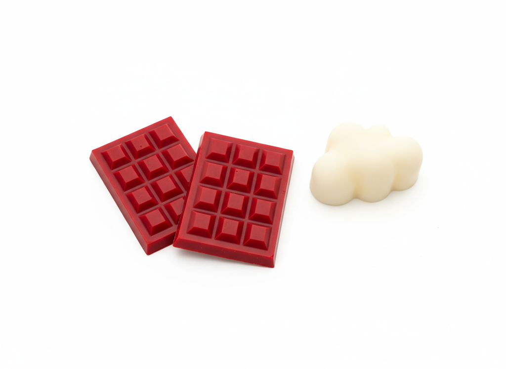 Wax Melts Red Velvet - Fondo Blanco