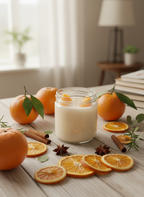 Vela Aromática Naranja - Lifestyle