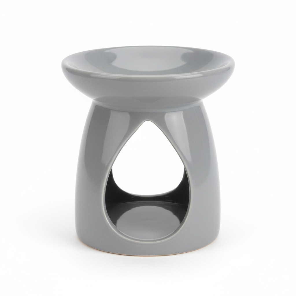 Quemador gris frontal