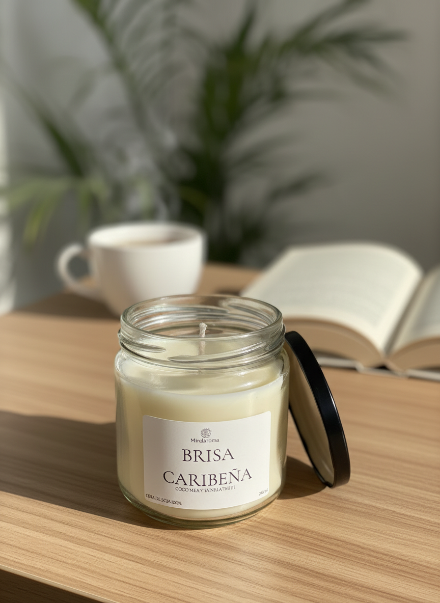 Vela Brisa Caribeña close-up té