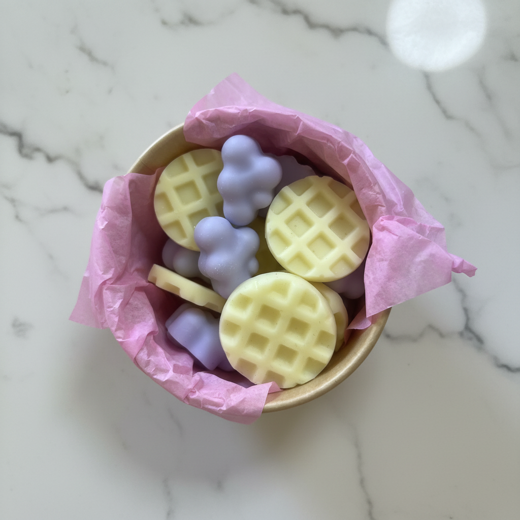Wax melts bowl - mármol blanco