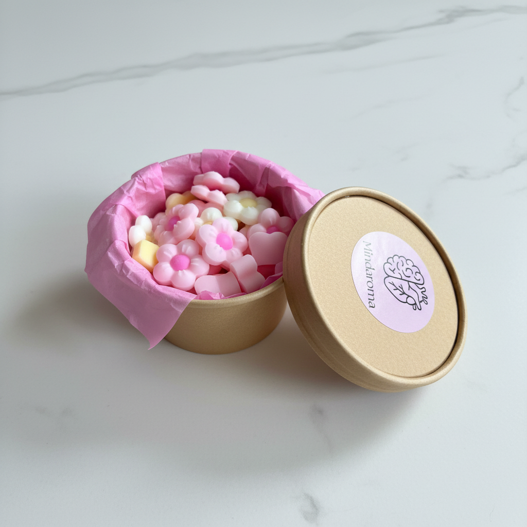 Wax melts box open professional