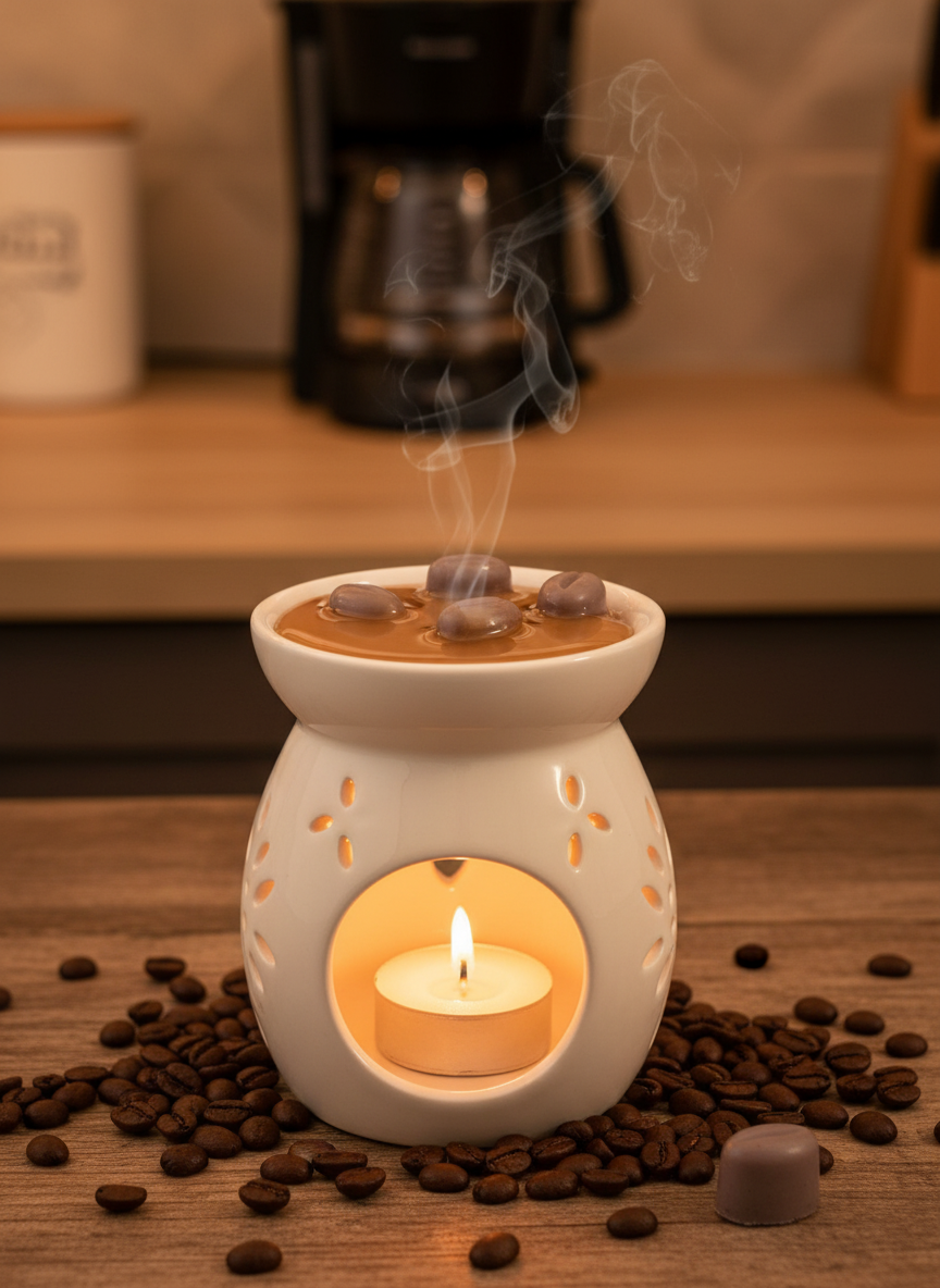 Wax melts capuccino en quemador