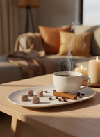 Wax melts capuccino pequeños con café