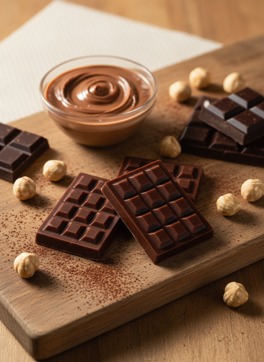 Wax melts de chocolate y avellanas - Portada de producto