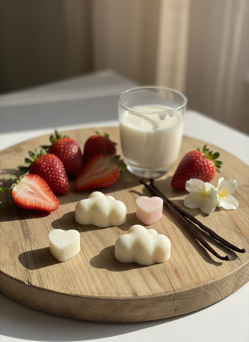 Wax melts de fresa y nata - Portada de producto