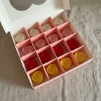 Wax melts fondo lino
