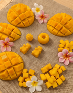 Wax Melts Mango Sunset - Mango Slices Diced